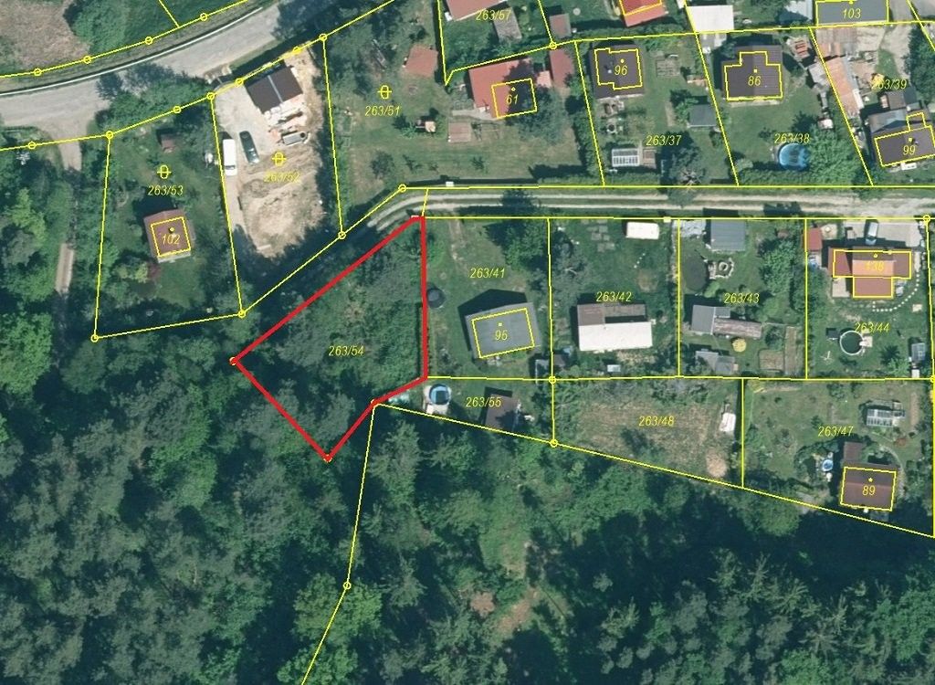 Pozemky pro bydlení, Křešice, Předotice, 576 m²