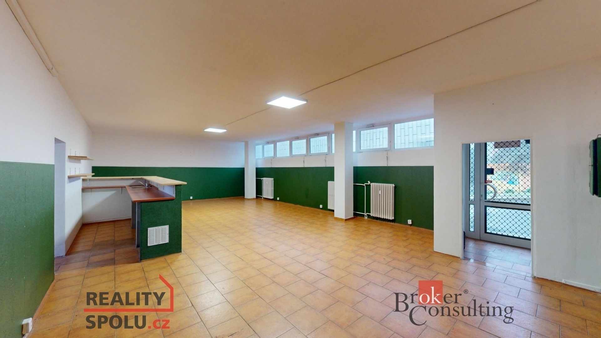 Obchodní prostory, K. Marxe, Jirkov, 230 m²