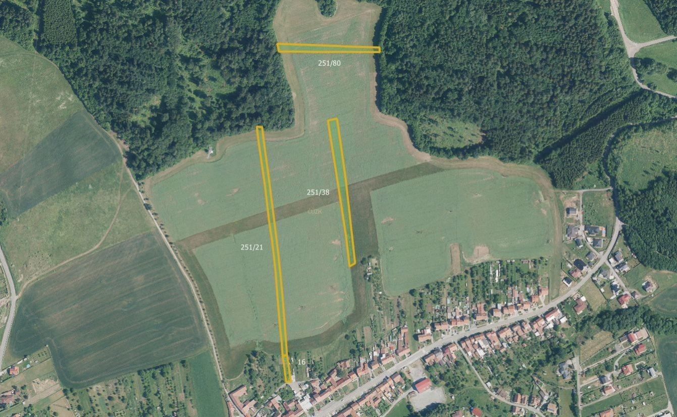 Zemědělské pozemky, Březina, 14 262 m²
