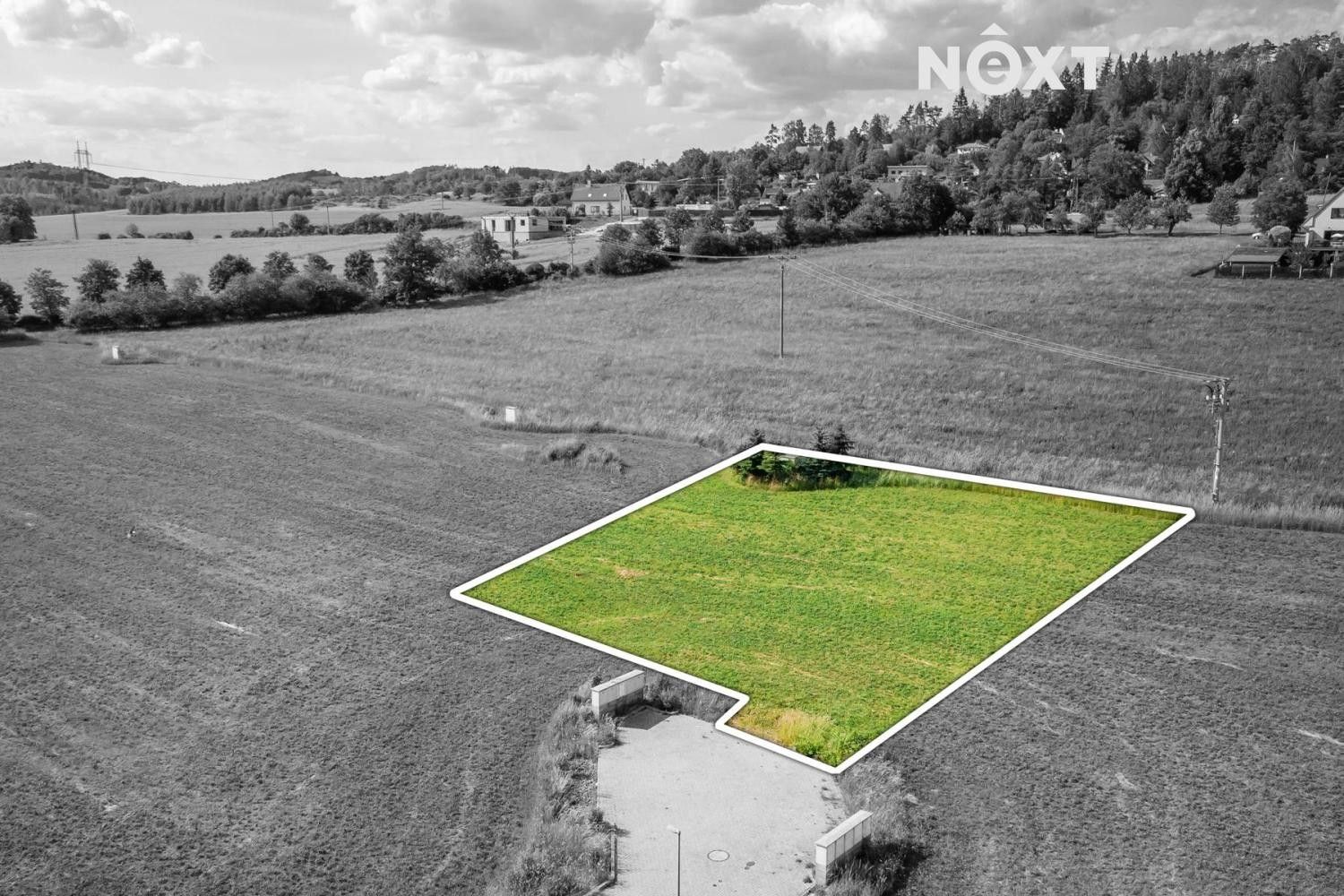Prodej pozemek pro bydlení - Na Vráži, Pyšely, 1 187 m²