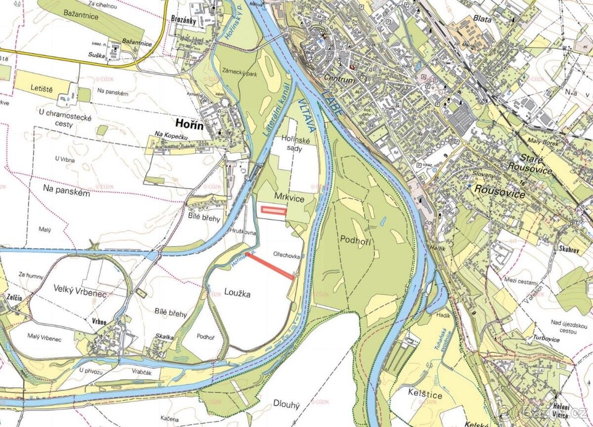 Prodej zemědělský pozemek - Mělník, 276 01