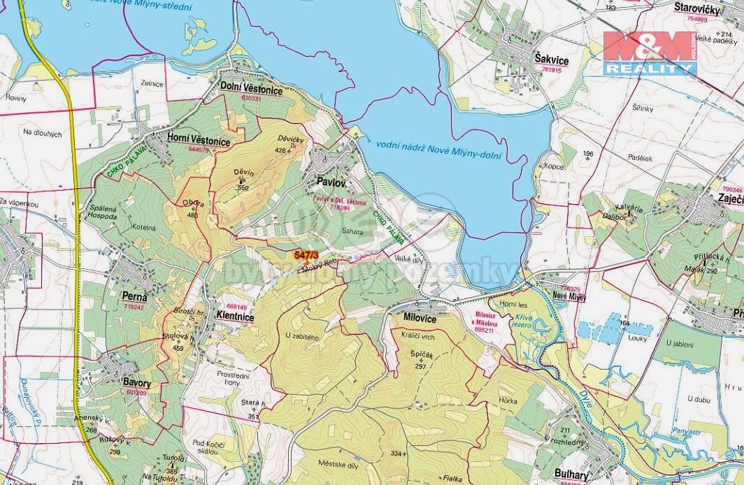 Prodej zemědělský pozemek - Mikulov na Moravě, 692 01, 1 260 m²
