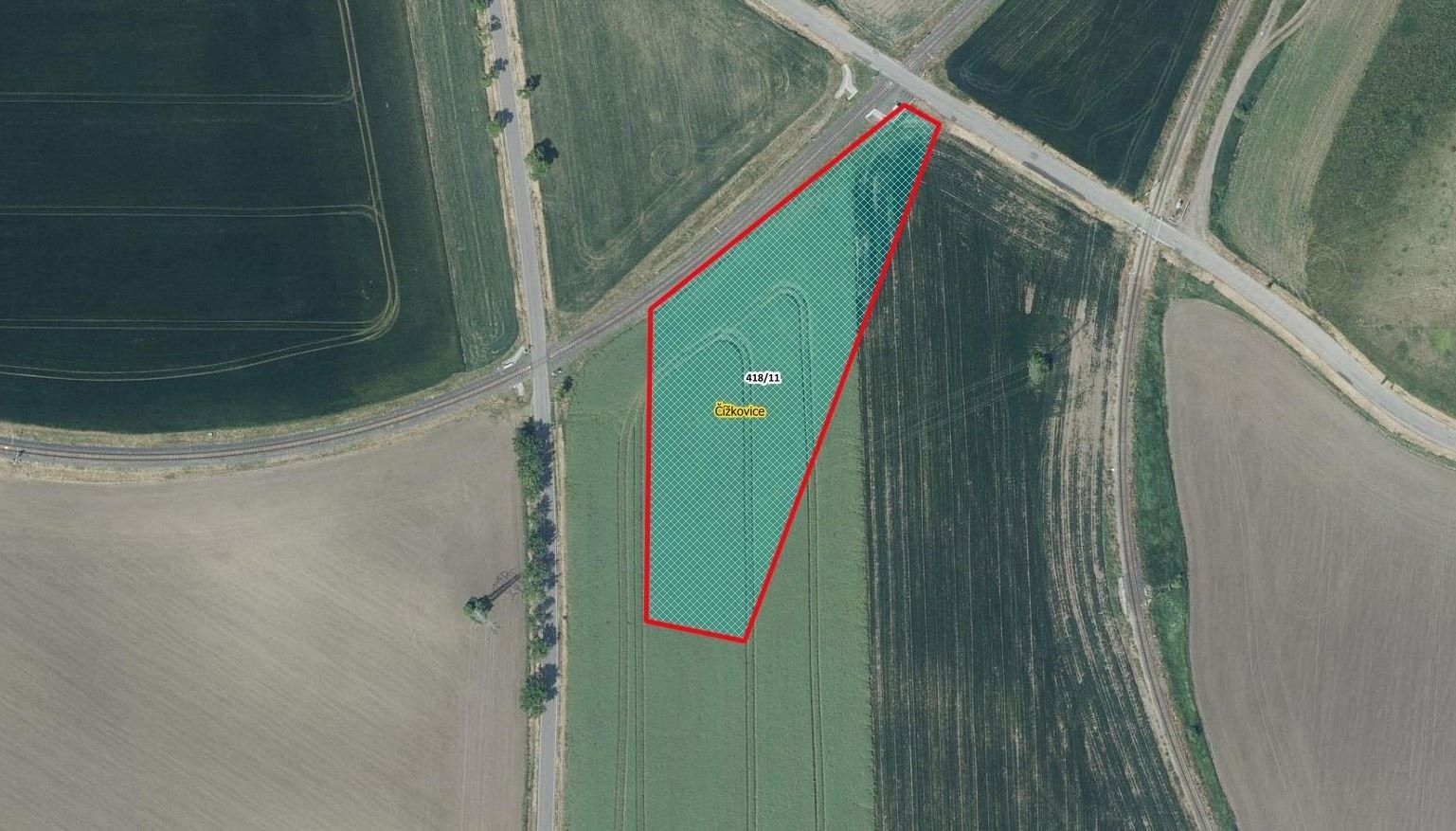 Zemědělské pozemky, Čížkovice, 6 270 m²
