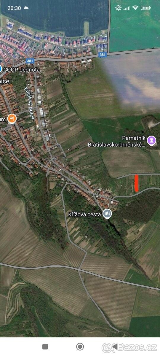 Prodej pozemek pro bydlení - Křepice u Hustopečí, 691 65, 1 240 m²