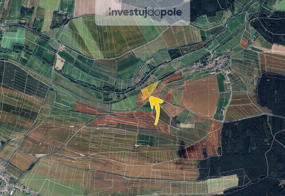 Prodej zemědělský pozemek - Kojovice, Kropáčova Vrutice, 9 729 m²