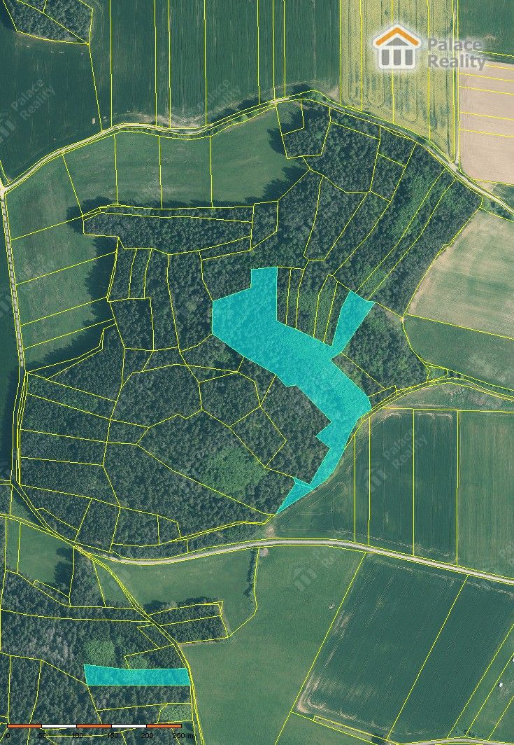 Lesy, Skály, 40 909 m²