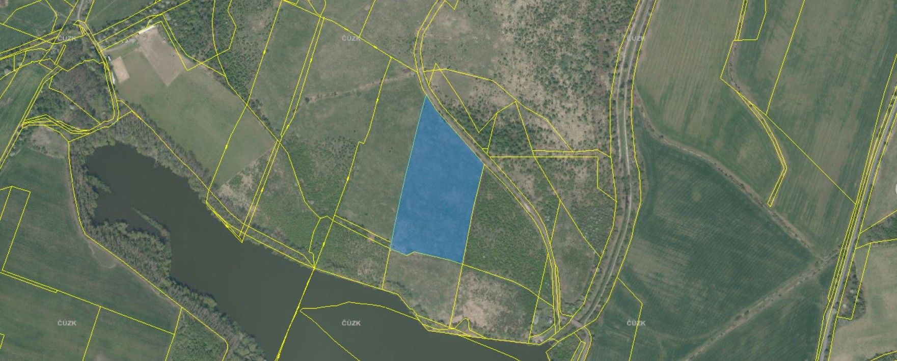 Louky, Nové Modlany, Krupka, 46 569 m²