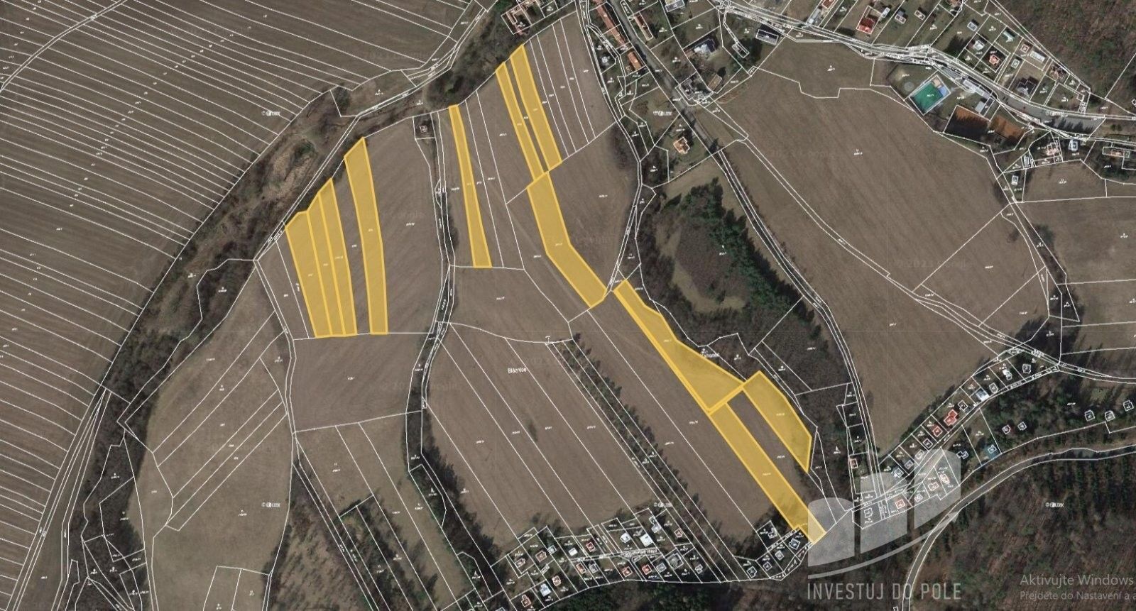 Zemědělské pozemky, Roštín, 29 146 m²