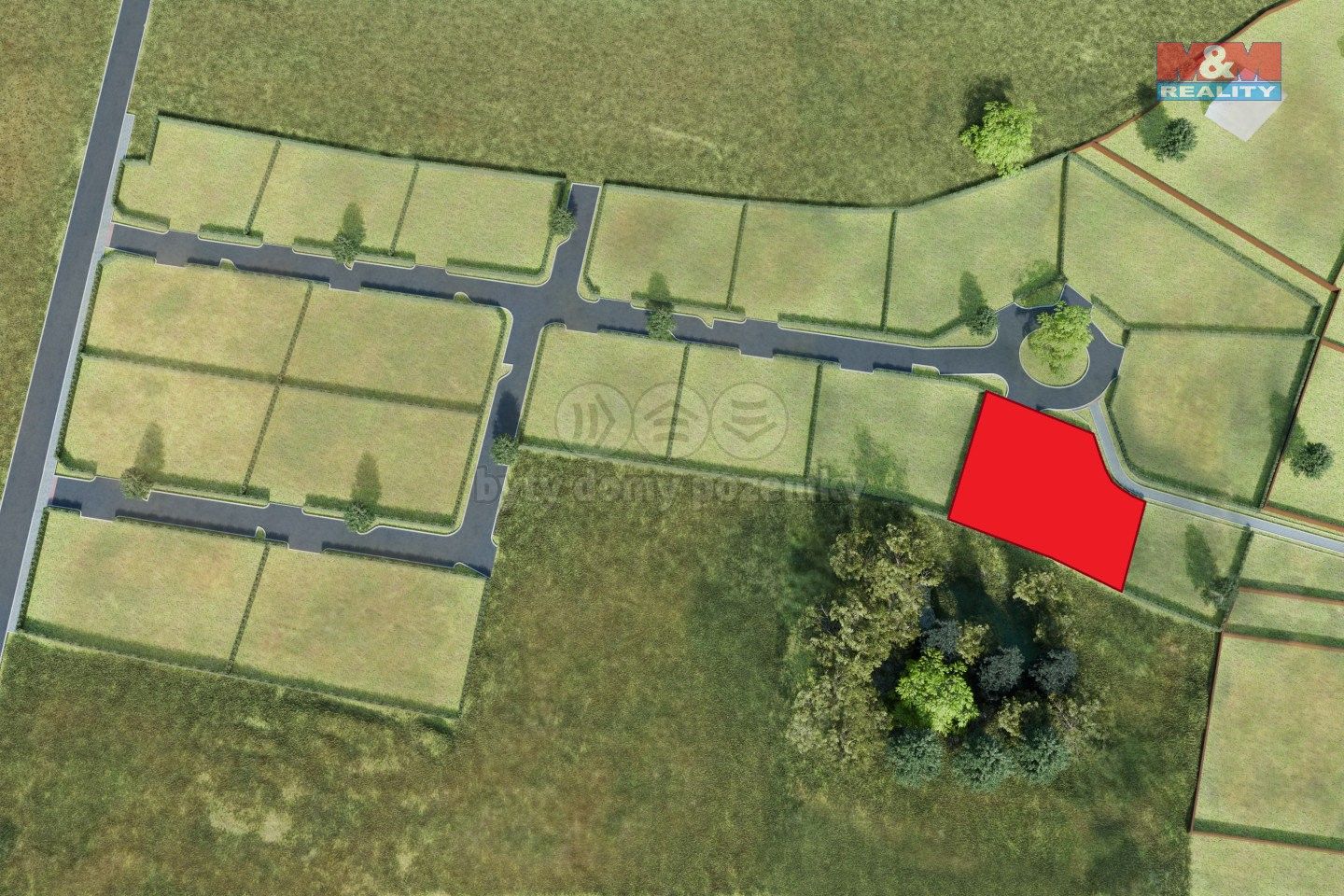 Pozemky pro bydlení, Nová Ves, 758 m²