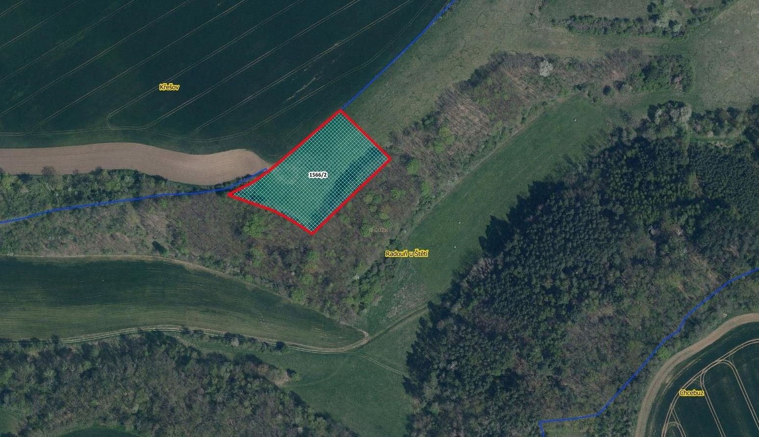 Zemědělské pozemky, Račice, 4 998 m²