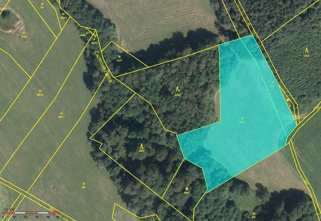 Zemědělské pozemky, Pustá Kamenice, 9 868 m²