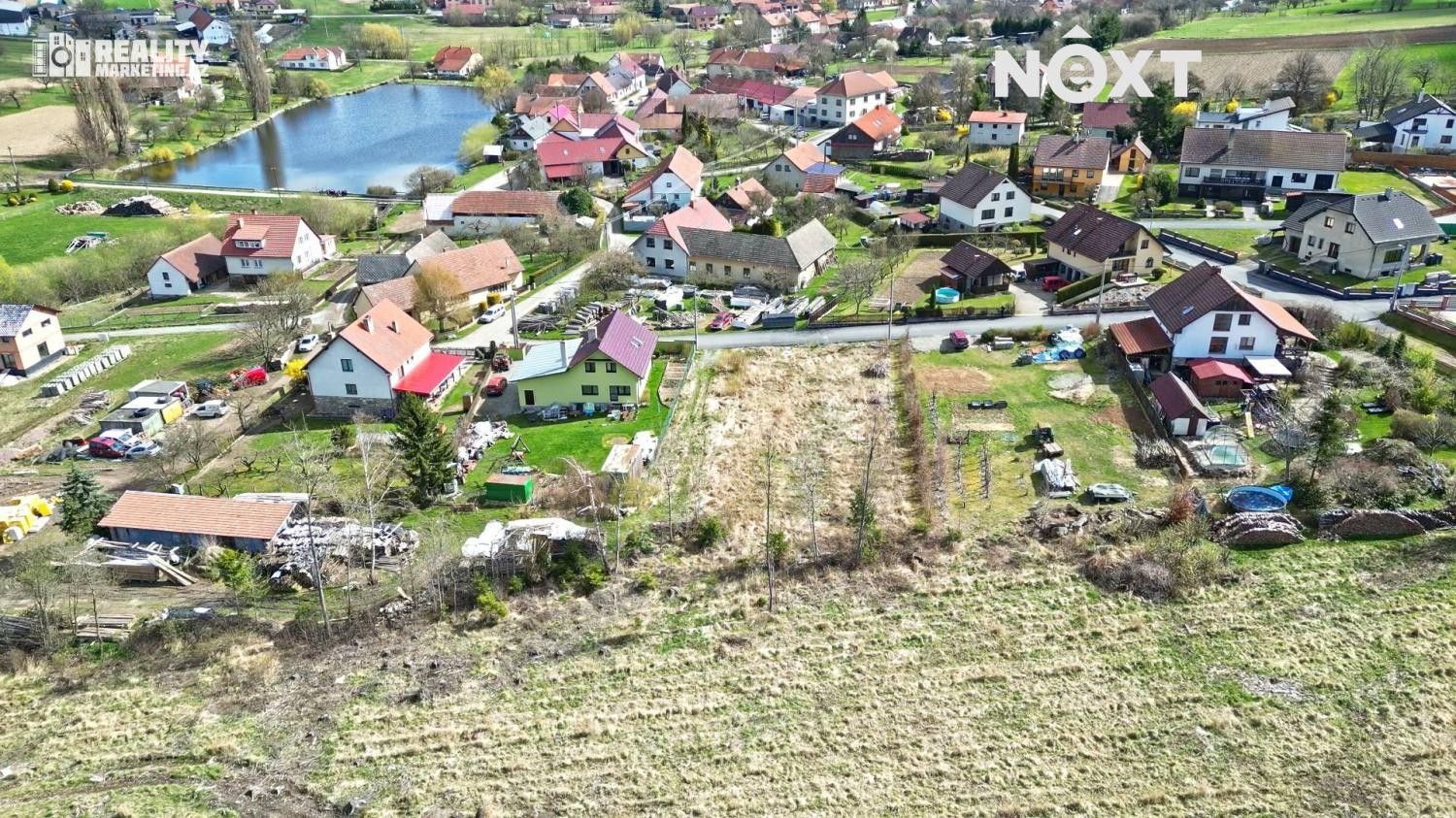 Pozemky pro bydlení, Černovice, 1 160 m²