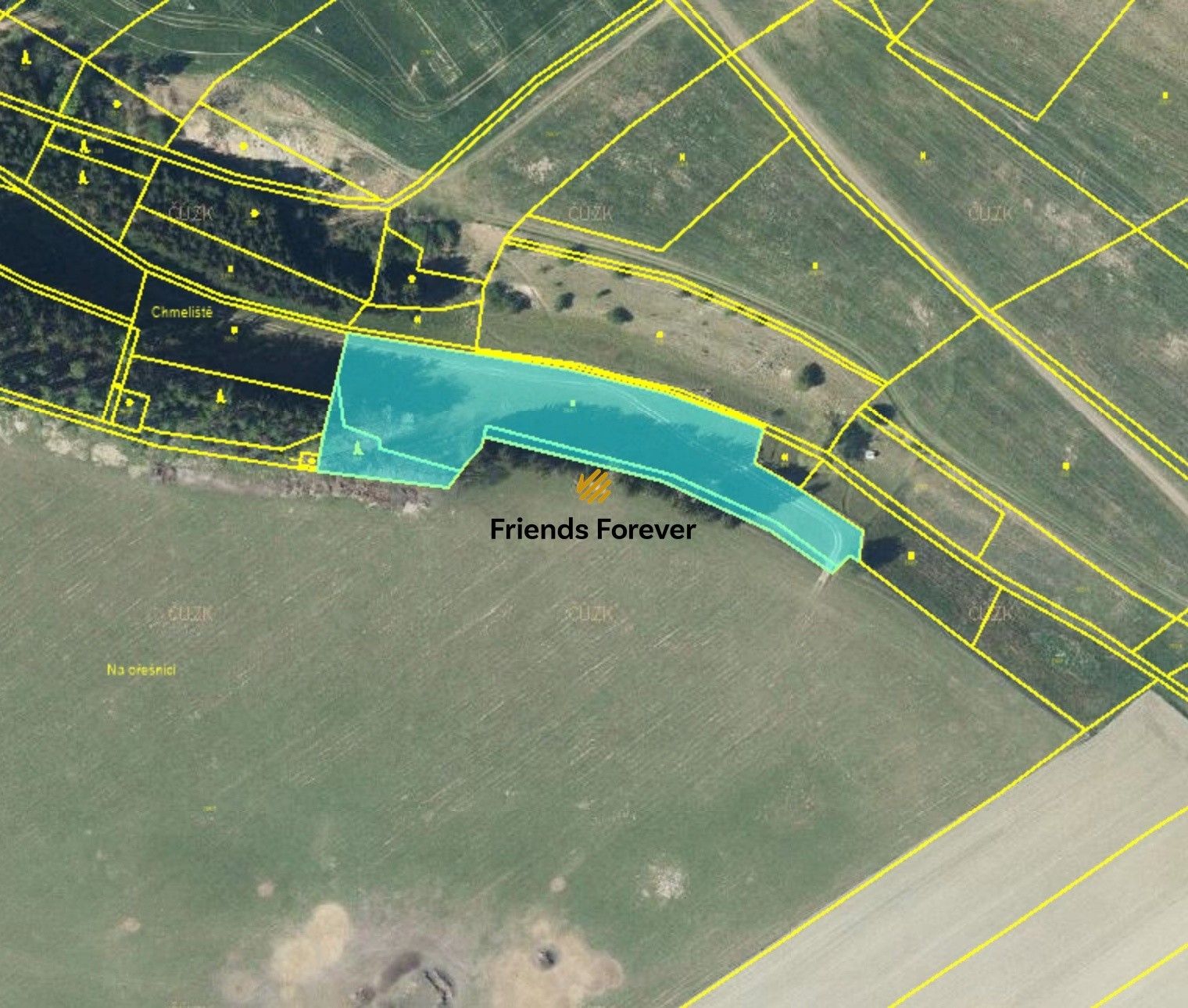 Zemědělské pozemky, Nové Hrady, 6 496 m²