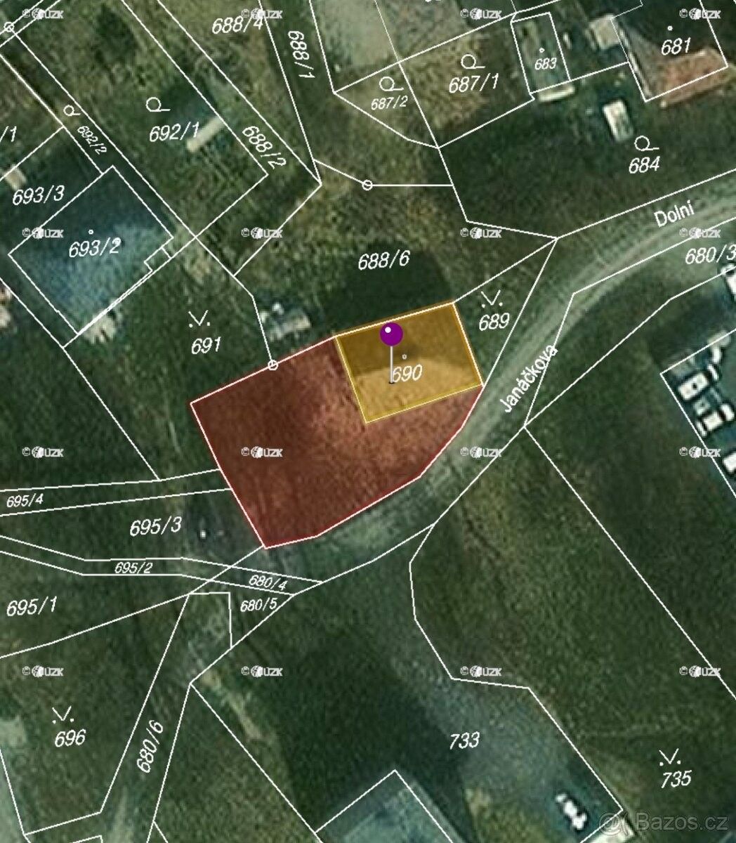 Prodej pozemek pro bydlení - Moravský Beroun, 793 05, 534 m²
