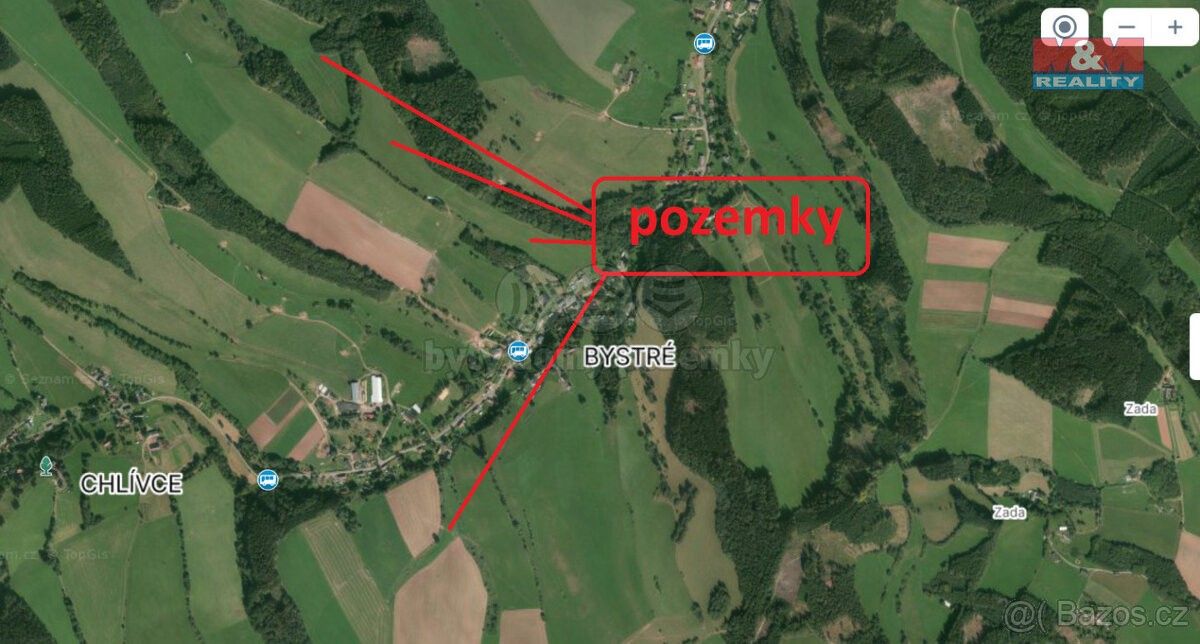 Louky, Hronov, 549 31, 121 606 m²