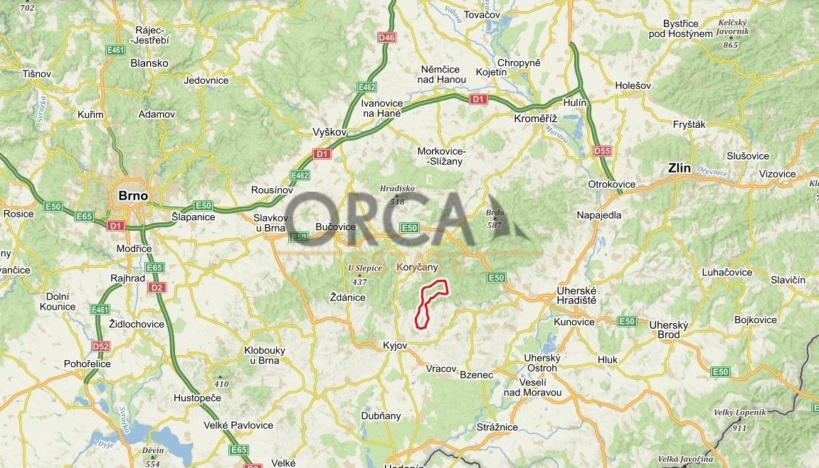 Prodej zemědělský pozemek - Moravany u Kyjova, 696 50, 3 323 m²