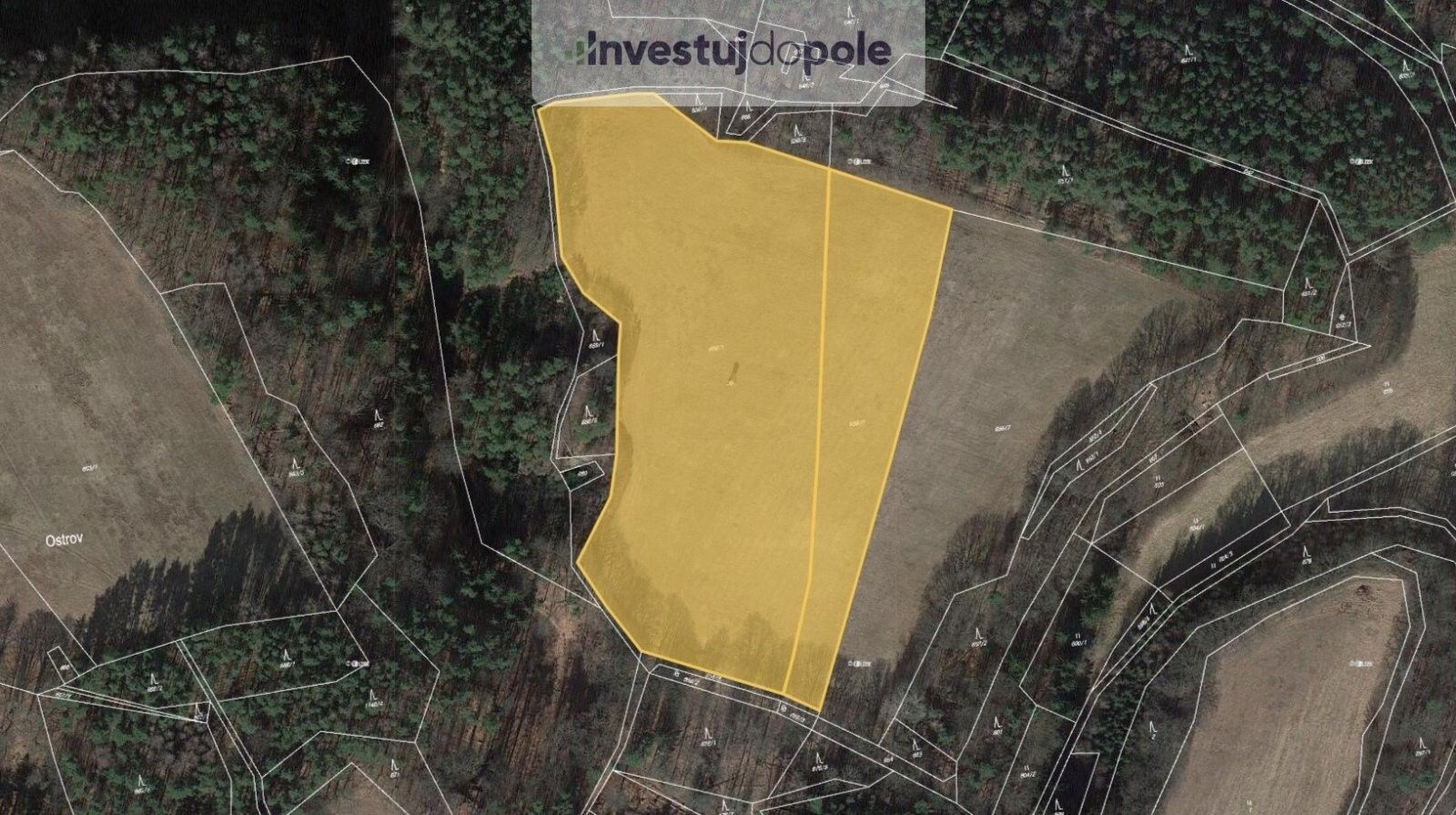 Zemědělské pozemky, Dobřeň, 24 527 m²