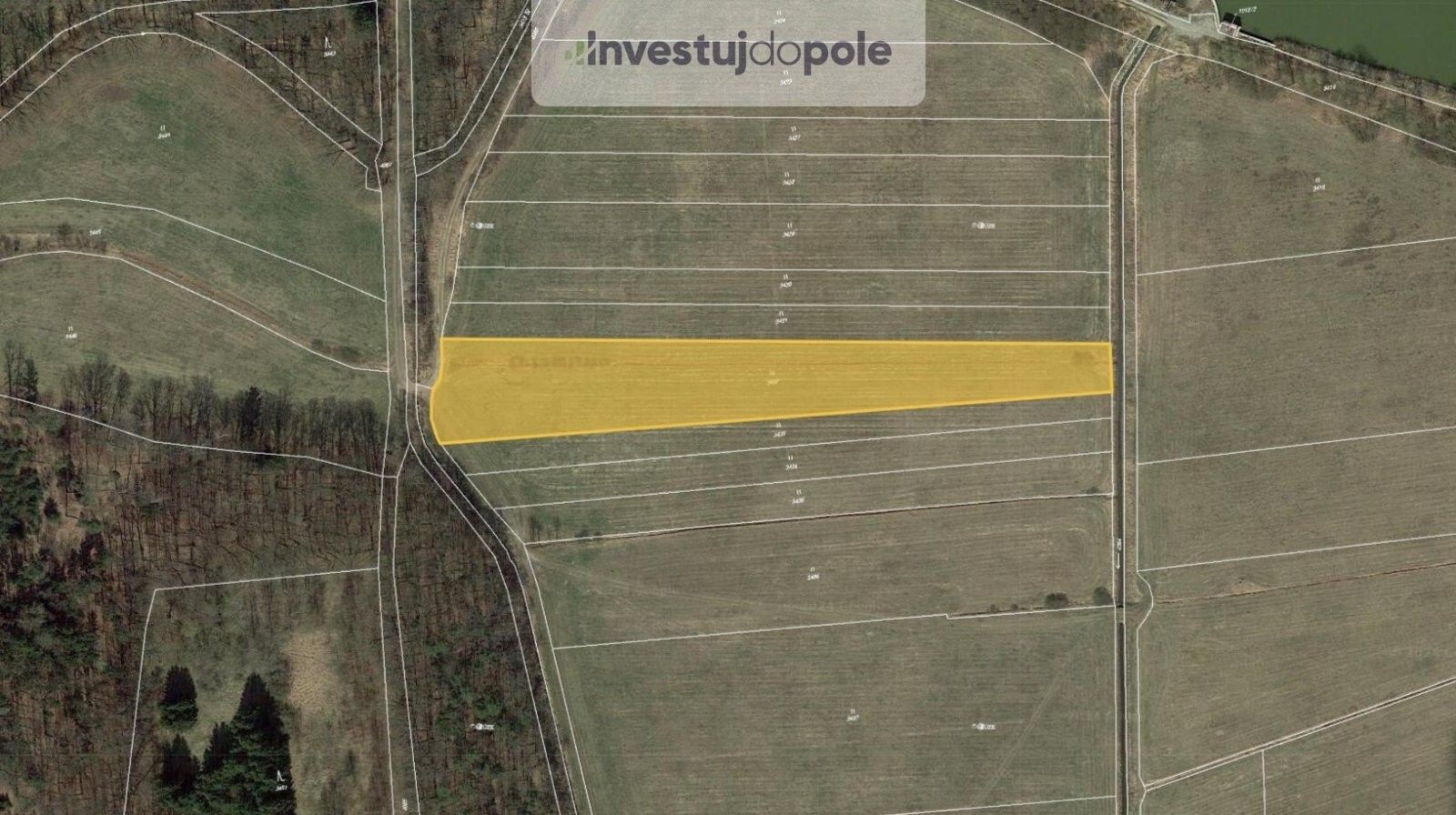 Louky, Záblatí, Dříteň, 8 164 m²