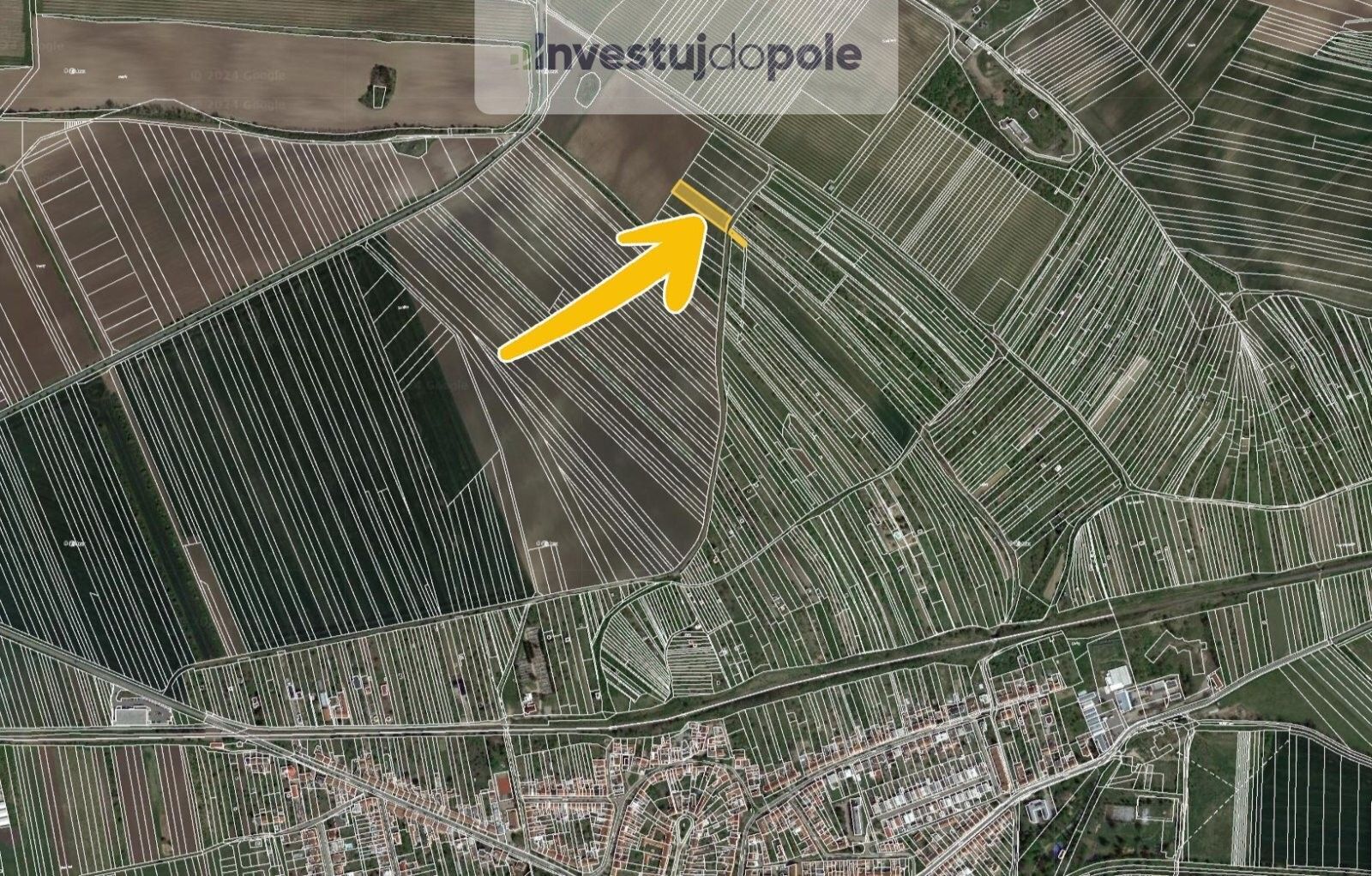 Prodej zemědělský pozemek - Újezd u Brna, 1 427 m²