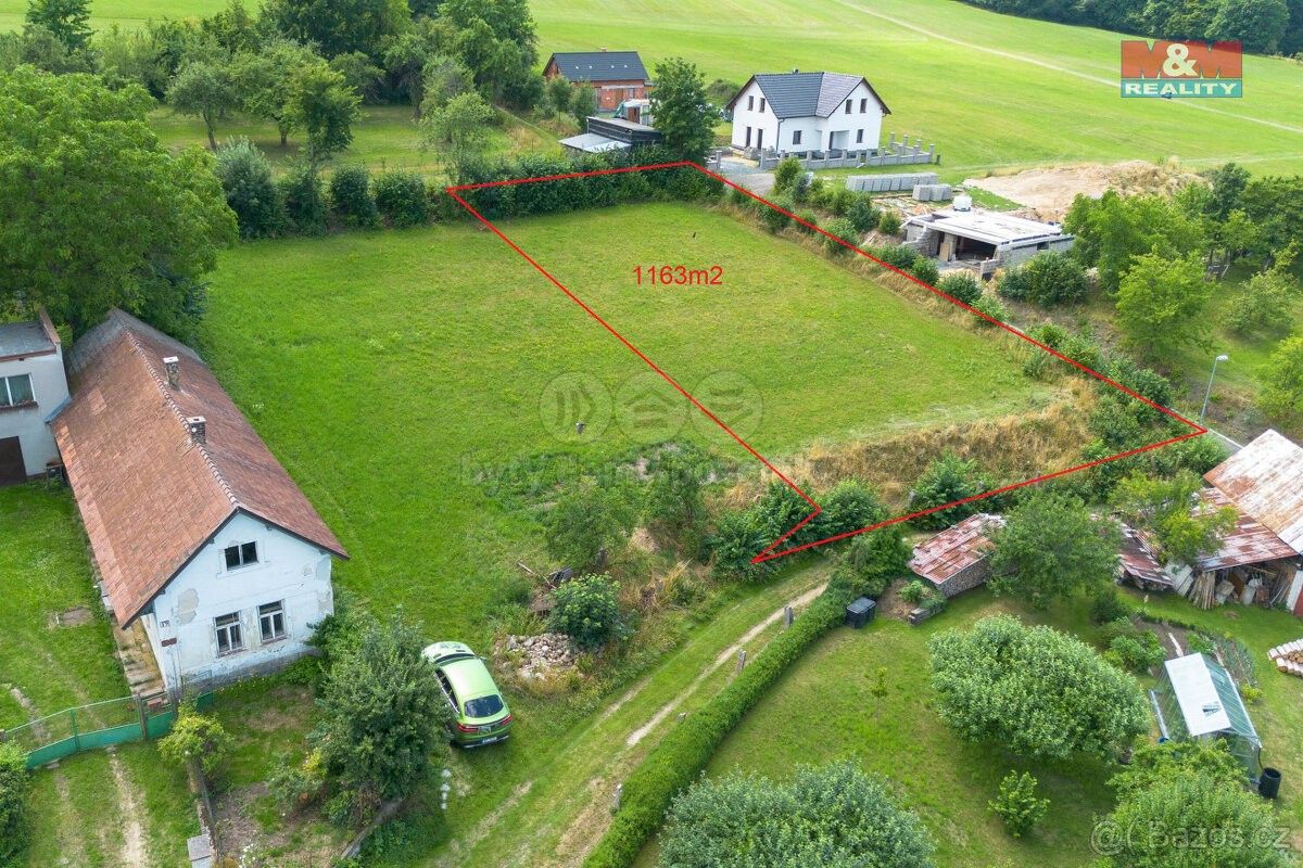 Prodej pozemek pro bydlení - Kamenná Lhota, 582 92, 1 163 m²