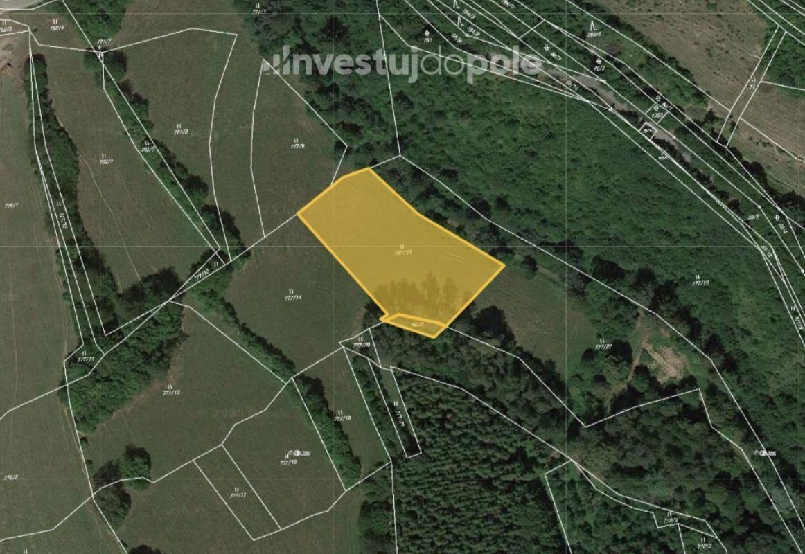 Louky, Horní Jasenka, Vsetín, 3 083 m²