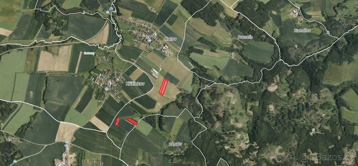 Prodej zemědělský pozemek - Dolní Loučky, 594 55, 16 927 m²