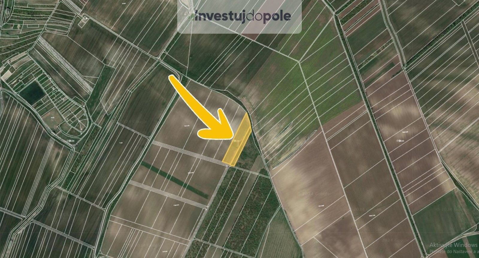 Prodej zemědělský pozemek - Hustopeče, 2 413 m²