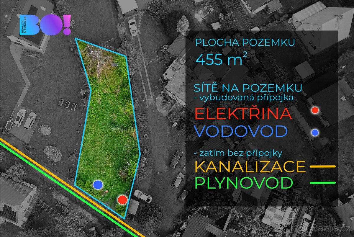 Pozemky pro bydlení, Frýdlant nad Ostravicí, 739 11, 455 m²