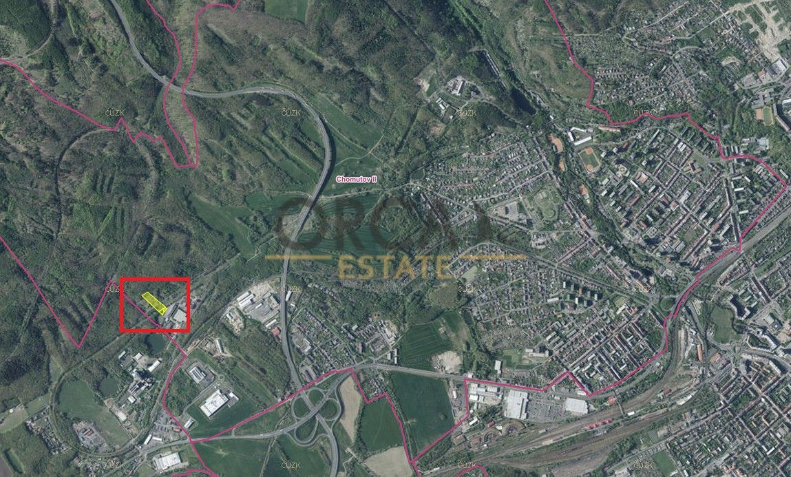 Prodej pozemek - Chomutov, 430 04, 6 505 m²