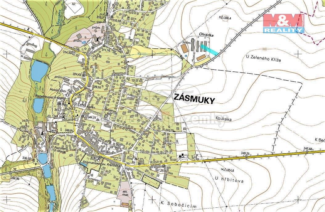 Prodej pozemek pro bydlení - Zásmuky, 281 44, 2 924 m²