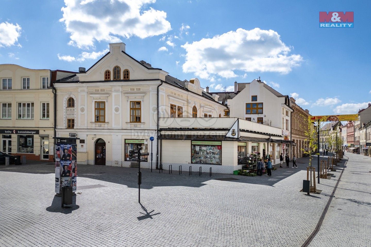 Činžovní domy, Poděbradova, Kladno, 1 143 m²
