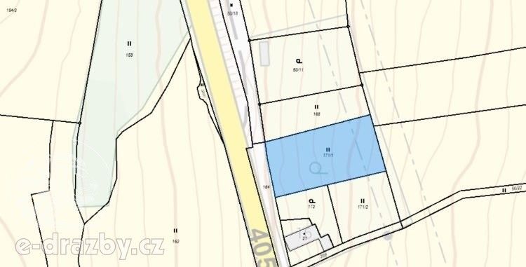 Prodej pozemek pro bydlení - Nová Brtnice, Zašovice, 1 268 m²