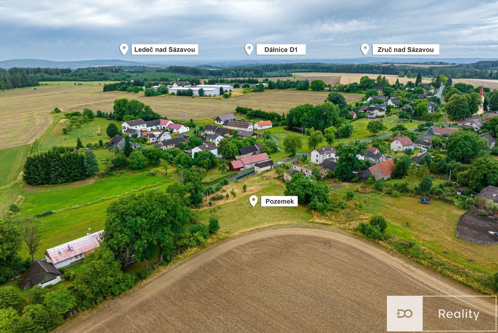 Pozemky pro bydlení, Třebětín, 2 769 m²