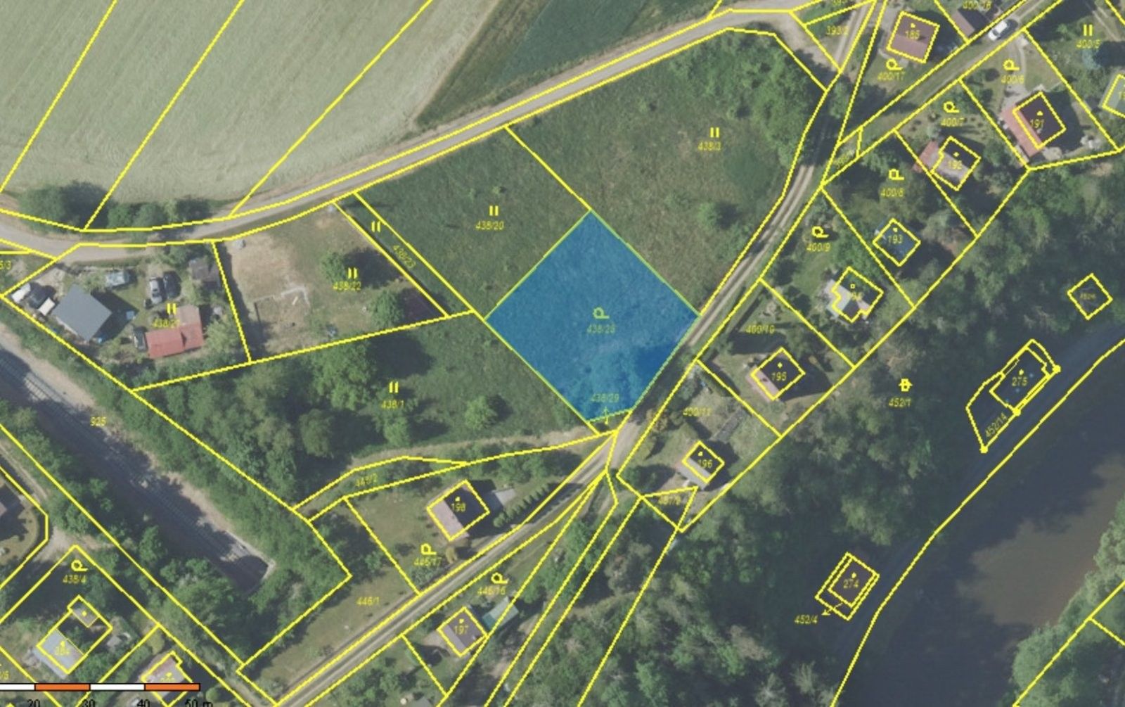 Prodej pozemek pro bydlení - Vlastějovice, 804 m²