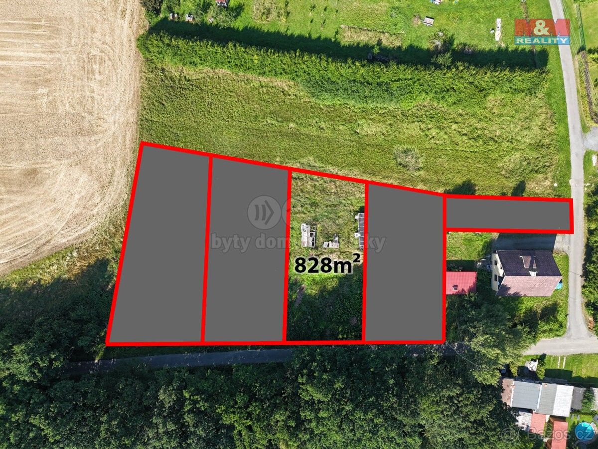 Pozemky pro bydlení, Studénka, 742 13, 828 m²