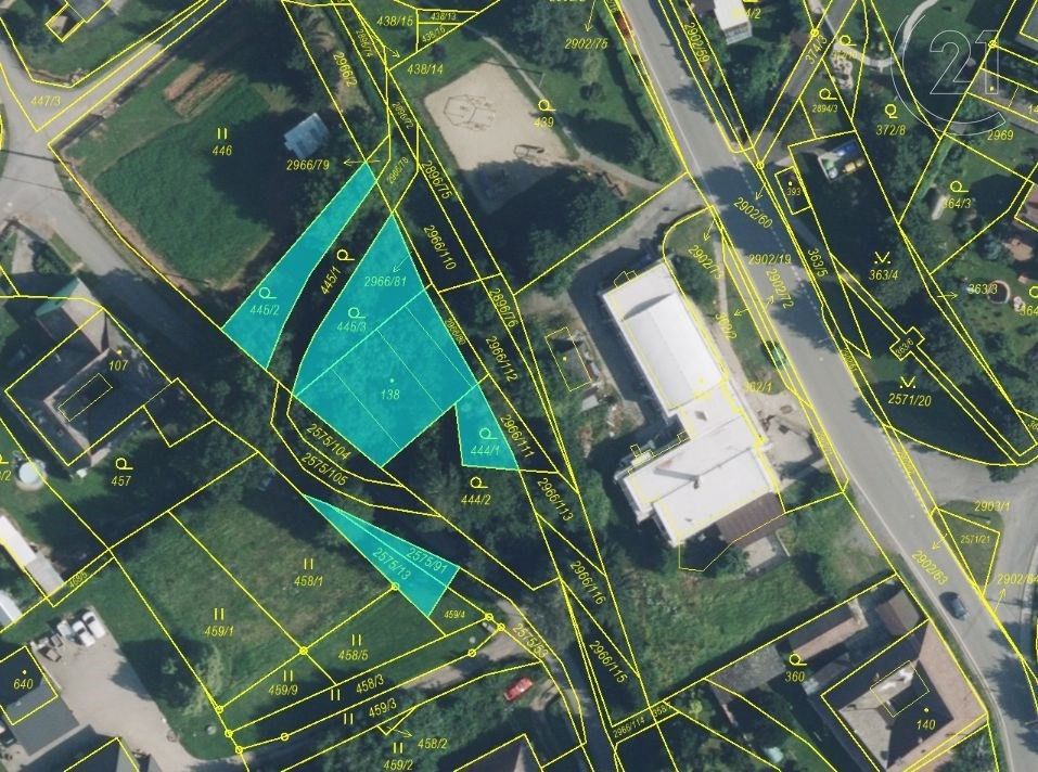 Pozemky pro bydlení, Kunčina, 972 m²