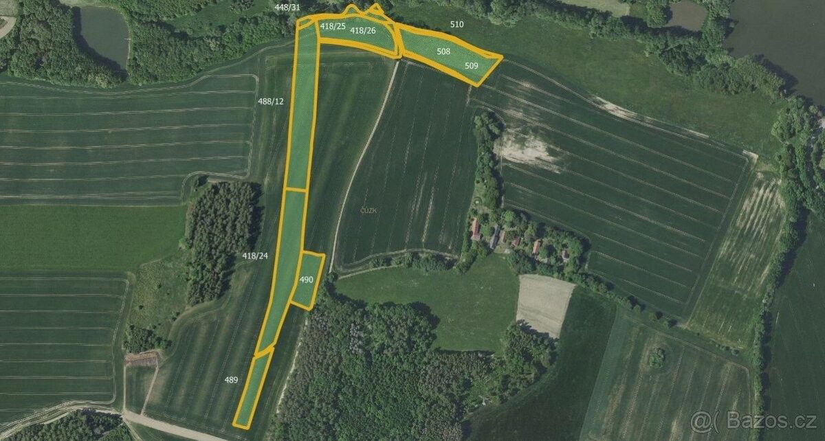 Prodej zemědělský pozemek - Miličín, 257 86