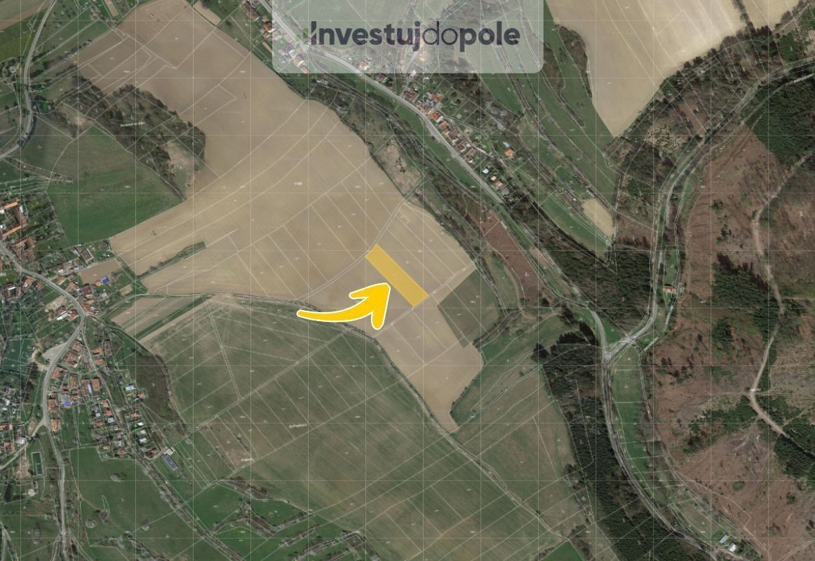 Prodej zemědělský pozemek - Osiky, 3 646 m²