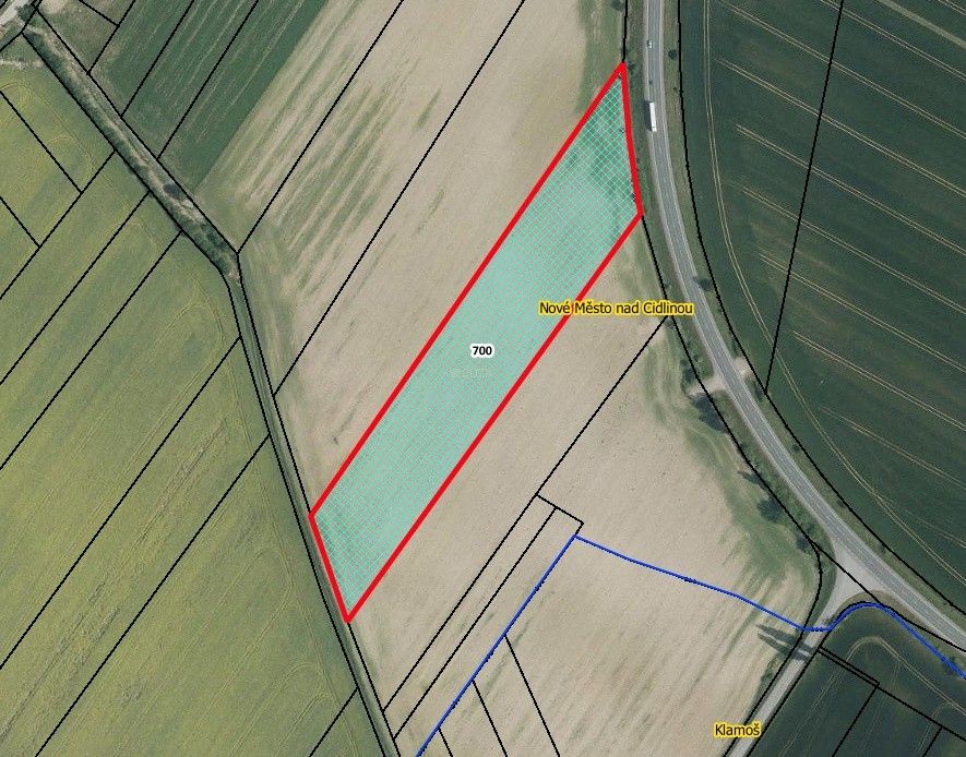 Zemědělské pozemky, Nové Město, 17 207 m²