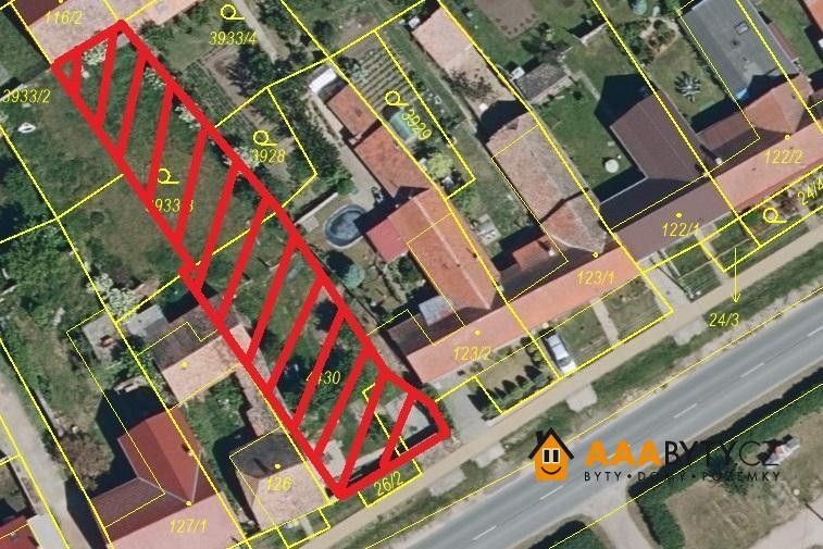 Prodej pozemek pro bydlení - Brod nad Dyjí, 720 m²