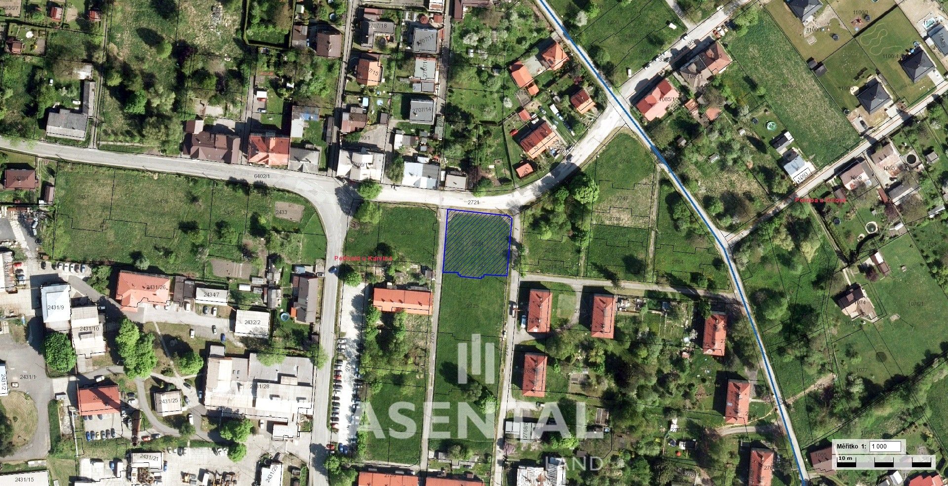 Komerční pozemky, Rychvaldská, Petřvald, 1 164 m²