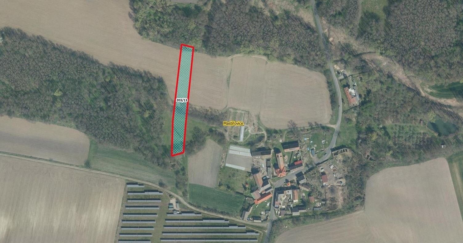 Zemědělské pozemky, Mastířovice, Vrbice, 3 705 m²