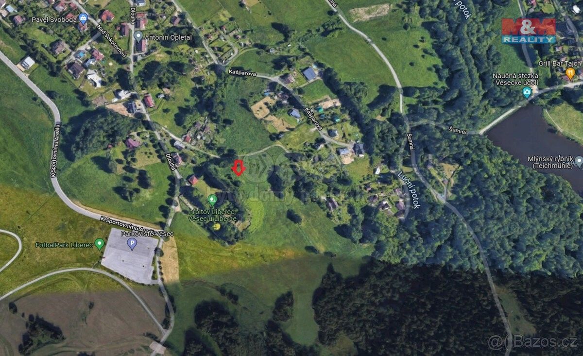 Zahrady, Liberec, 463 12, 5 261 m²