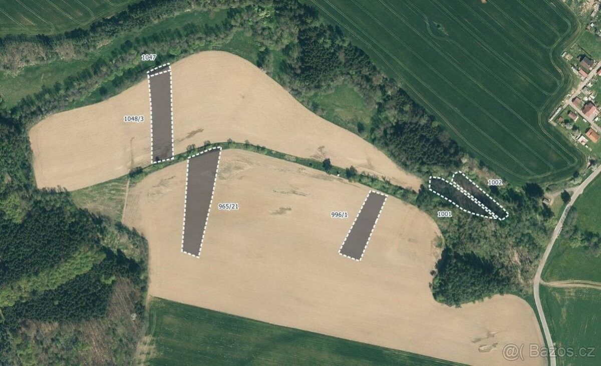 Zemědělské pozemky, Mladá Vožice, 391 43, 18 811 m²