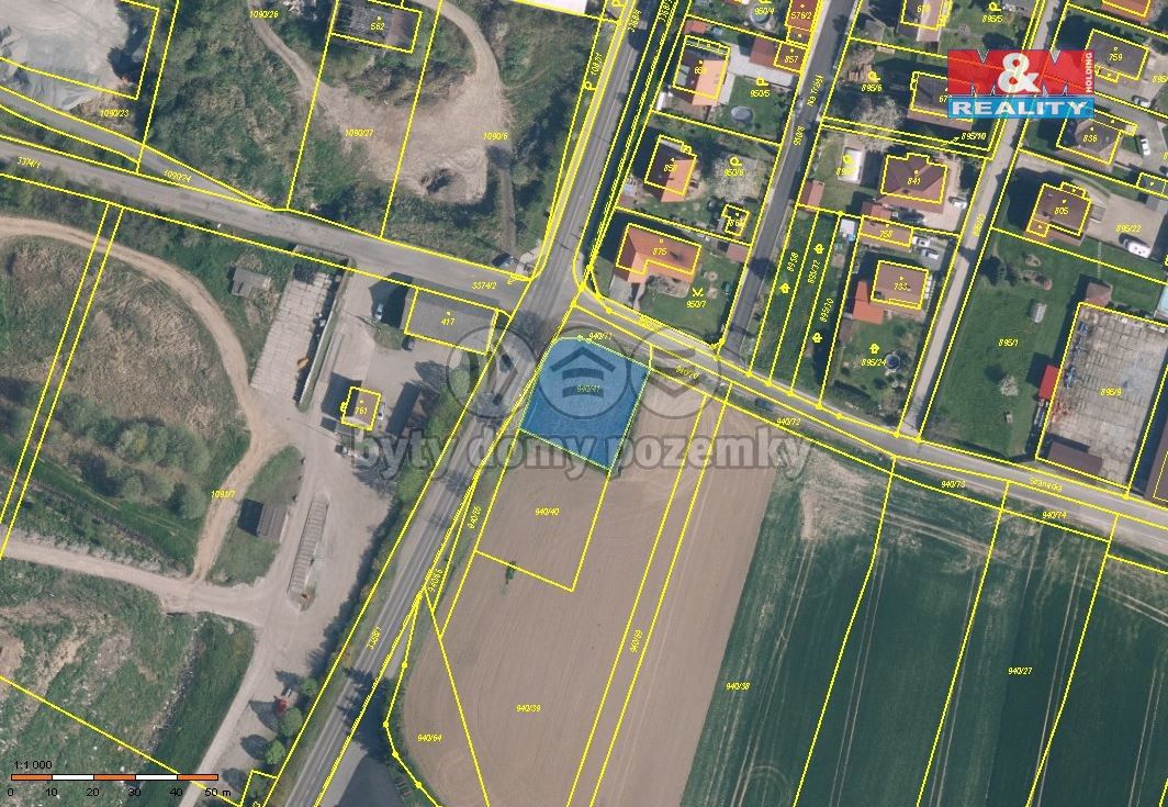Prodej zahrada - Mšeno u Mělníka, 277 35, 625 m²