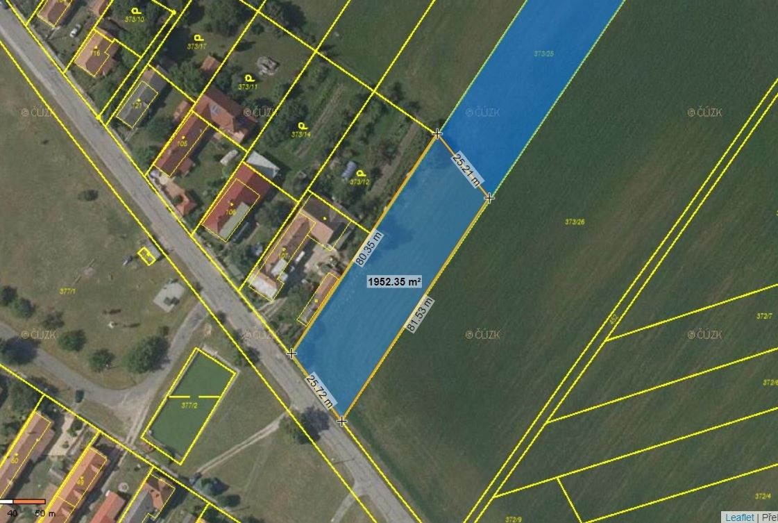 Pozemky pro bydlení, Chlumec nad Cidlinou, 503 51, 1 950 m²