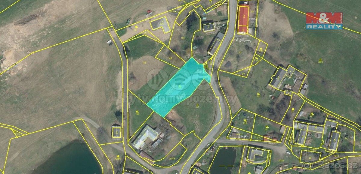 Prodej pozemek pro bydlení - Bezvěrov, 330 41, 1 565 m²