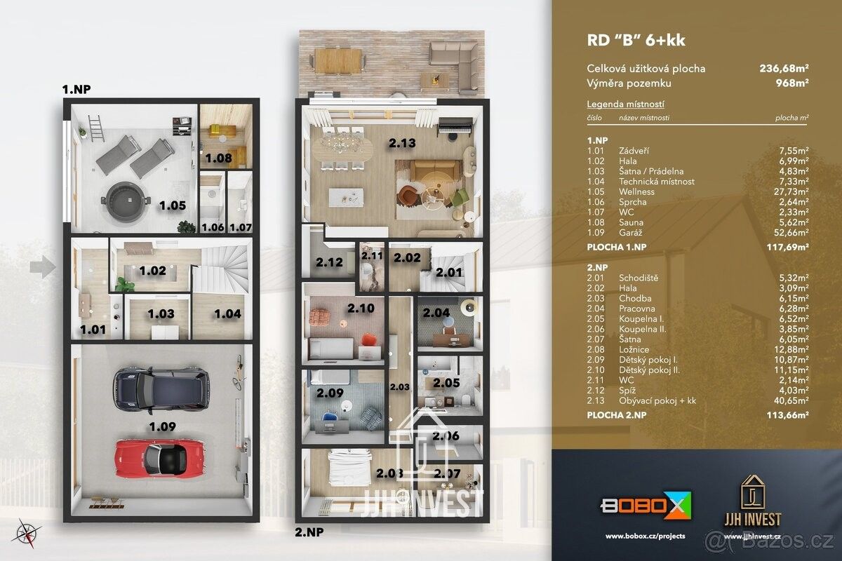 Prodej dům - Loděnice u Berouna, 267 12, 237 m²