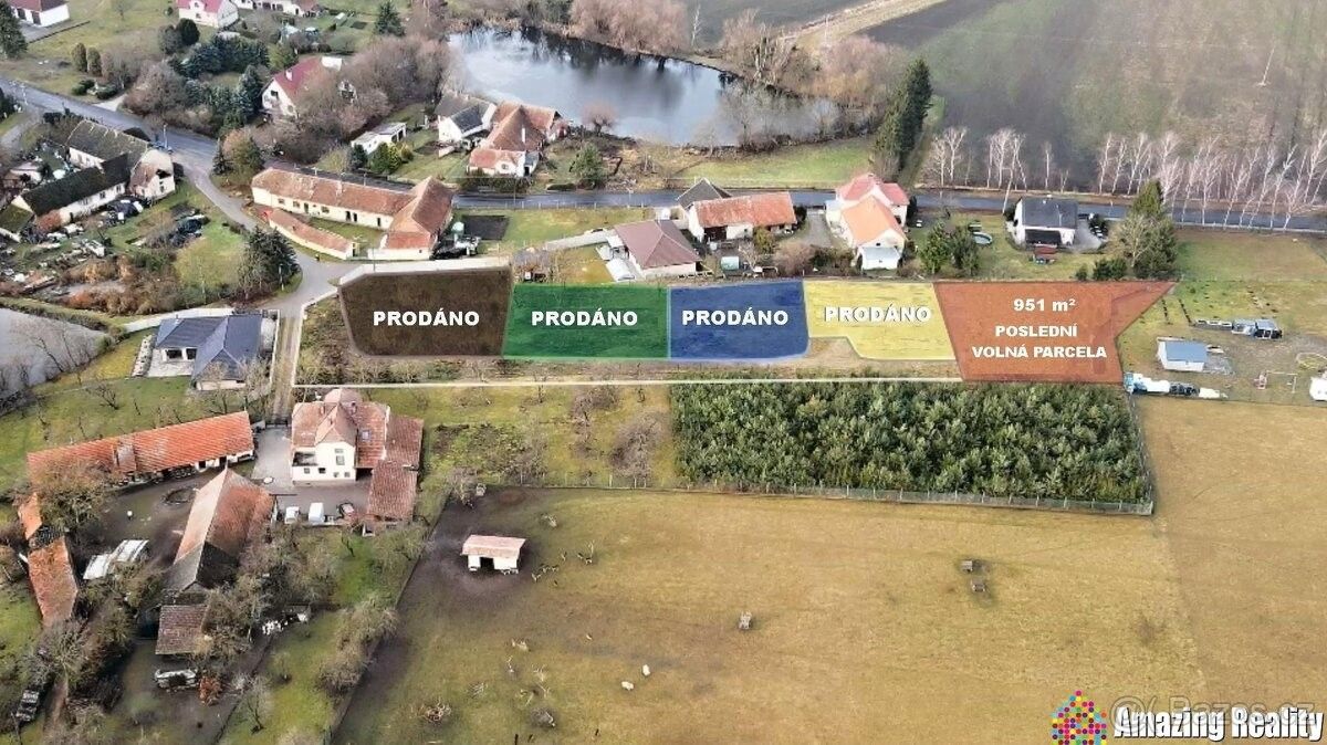 Prodej pozemek pro bydlení - Vápno u Přelouče, 533 16, 951 m²