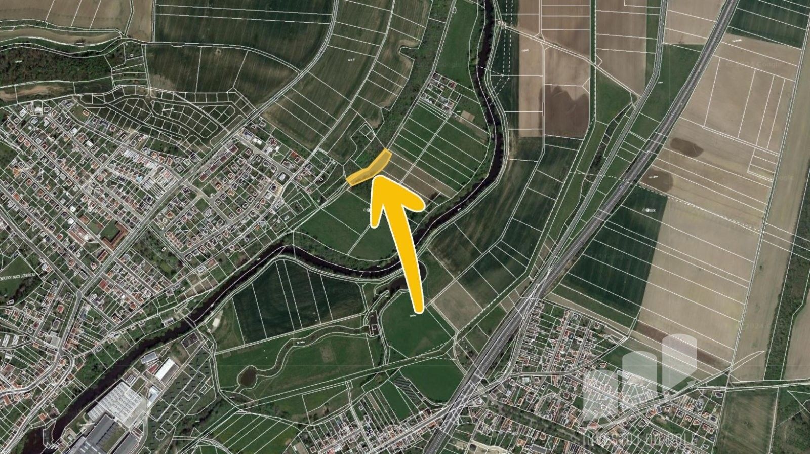 Prodej zemědělský pozemek - Benátky nad Jizerou I, Benátky nad Jizerou, 3 947 m²